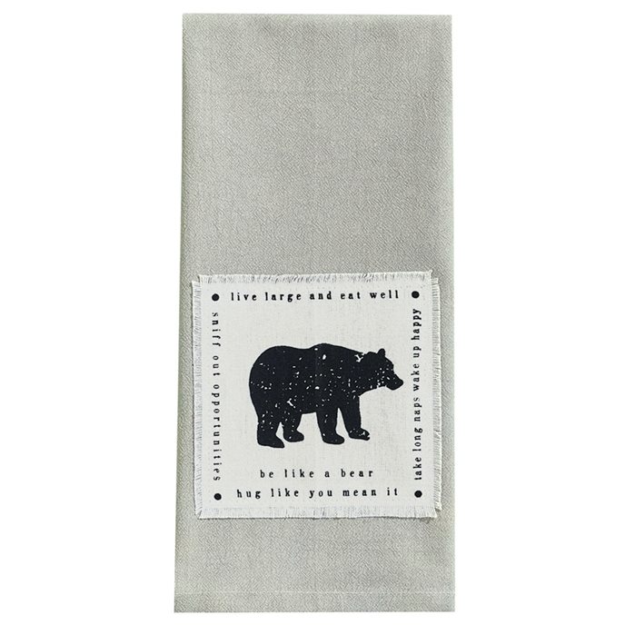 Be Like A Bear Dishtowel Thumbnail