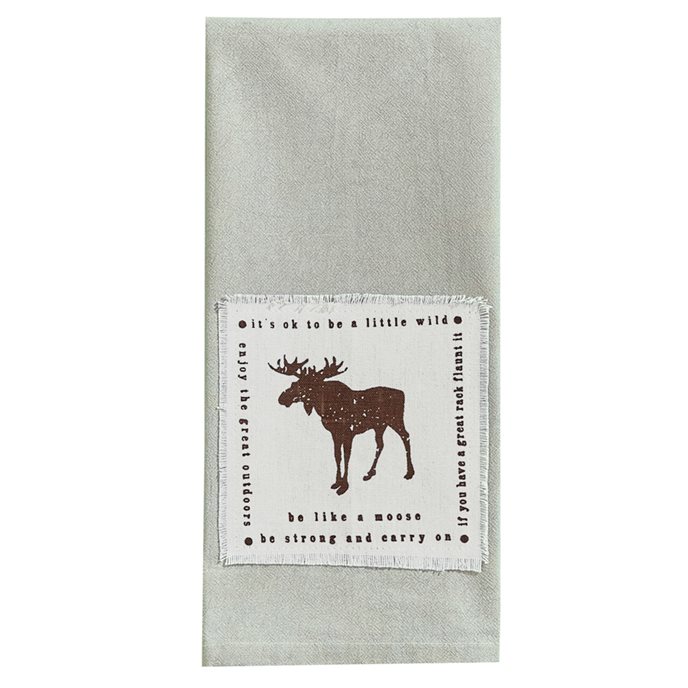 Be Like A Moose Dishtowel Thumbnail