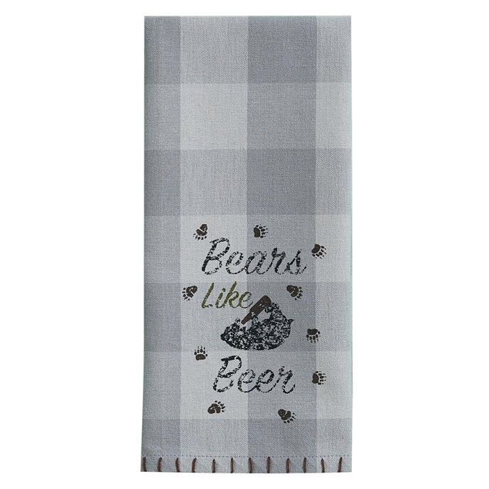 Bears Like Beer Print Dishtowel Thumbnail