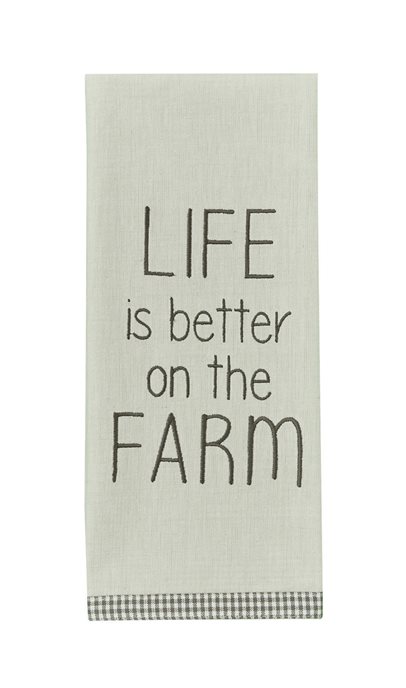 Life Is Better Emb Dishtowel Thumbnail