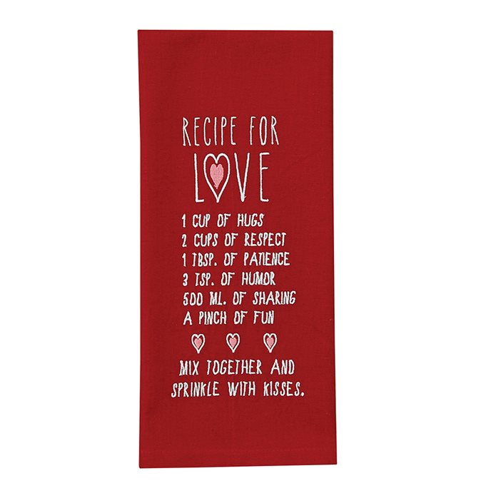 Recipe For Love Dishtowel Thumbnail