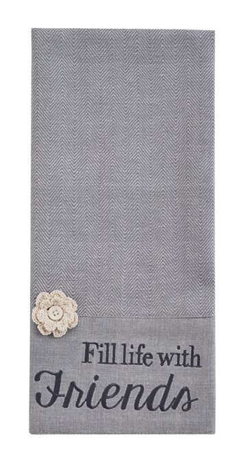 Fill Life Embroidered Dishtowel Thumbnail