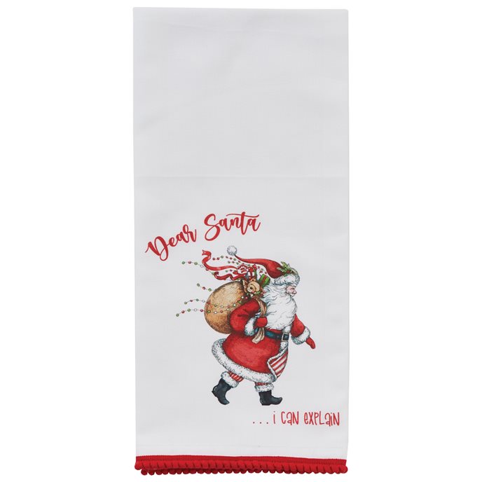 Santa I Can Explain Dishtowel Thumbnail