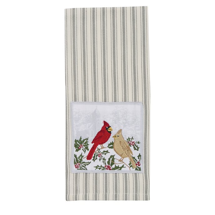 Cardinals And Church Dishtowel Thumbnail