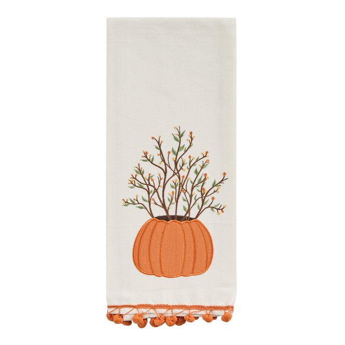 Pumpkin And Bittersweet Dishtowel Thumbnail