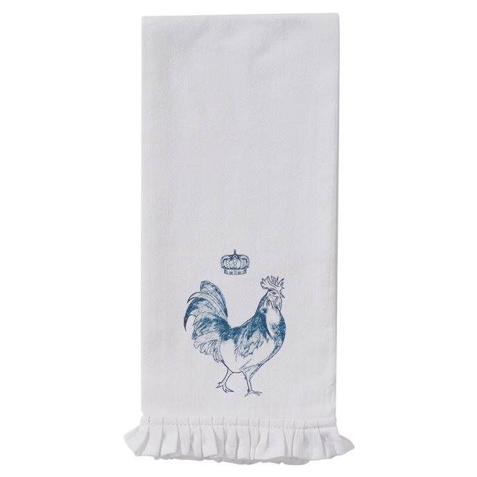 Rooster With Crown Dishtowel Thumbnail