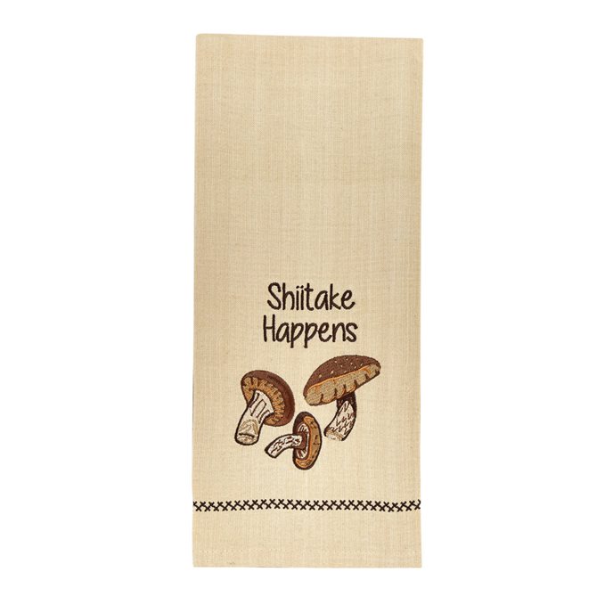 Shiitake Happens Dishtowel Thumbnail