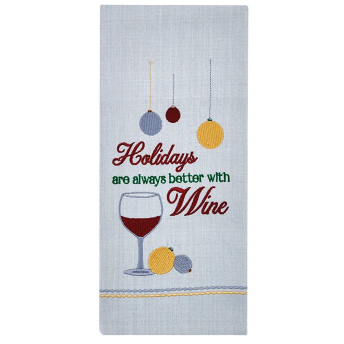 Holidays Are Better Dishtowel Thumbnail