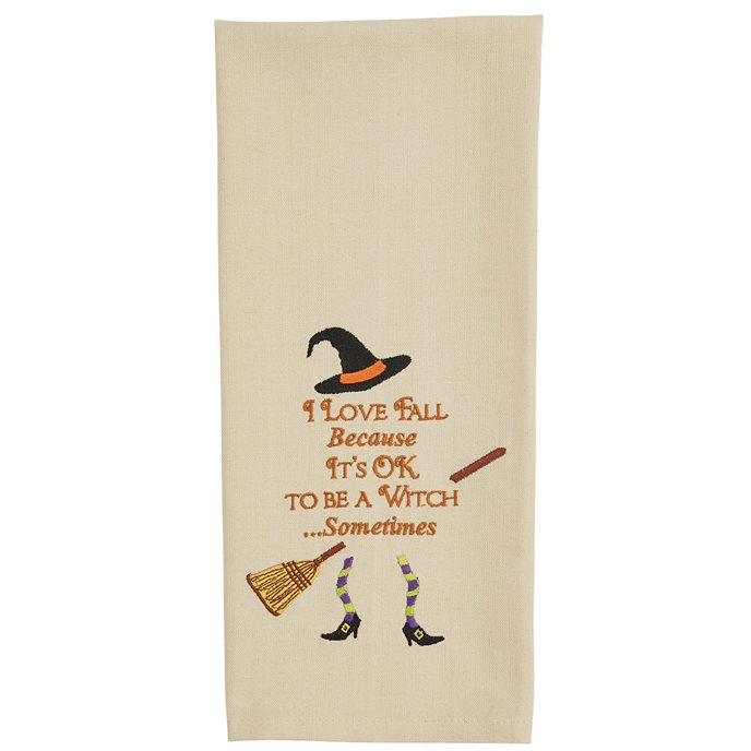 It'S Ok To Be A Witch Dishtowel Thumbnail