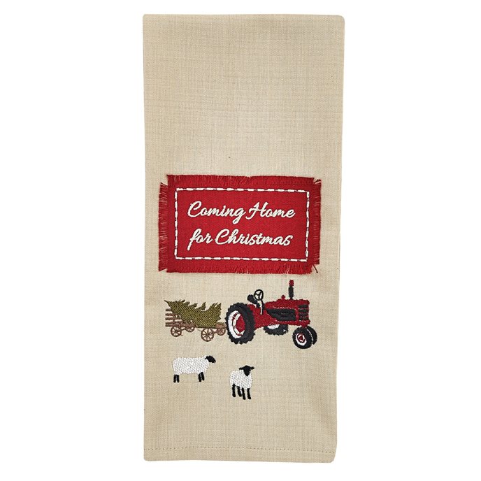 Home For Christmas Dishtowel Thumbnail