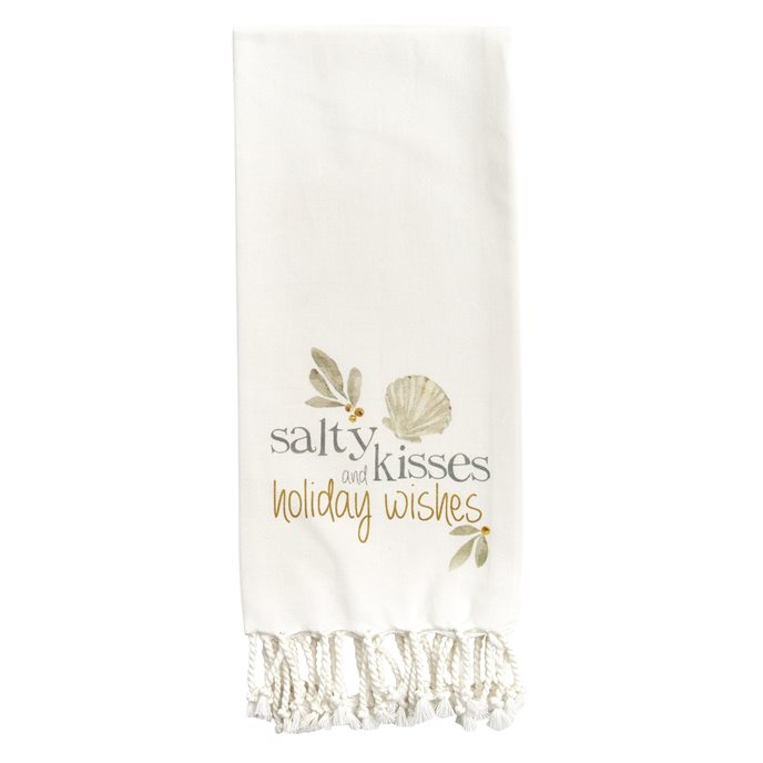 Salty Kisses Decorative Dishtowel Thumbnail