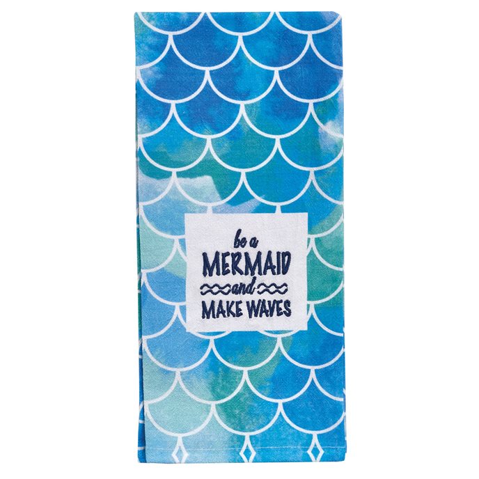 Be A Mermaid Decorative Dishtowel Thumbnail