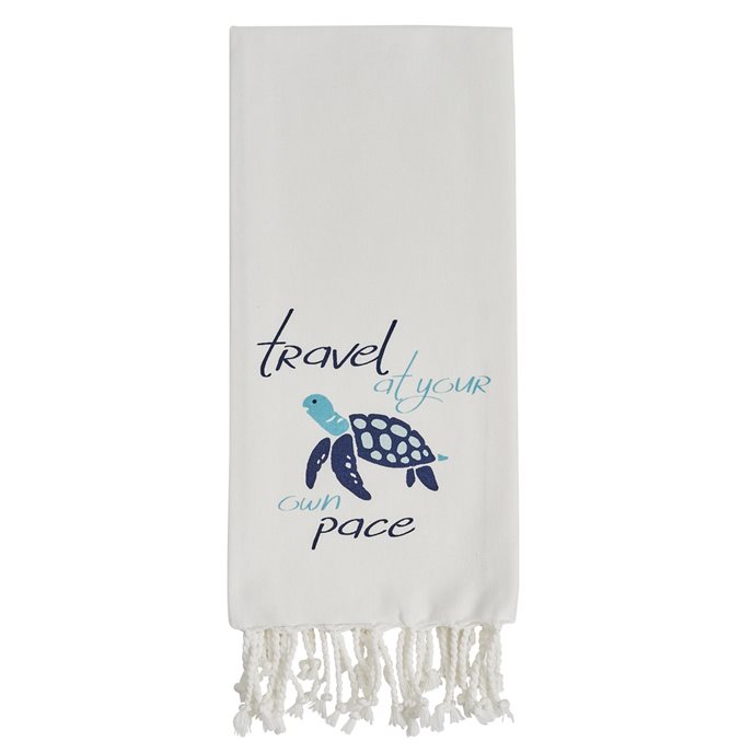 Travel At Your Own Pace Dishtowel Thumbnail