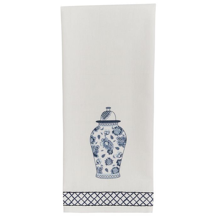 Chinois Temple Jar Dishtowel Thumbnail