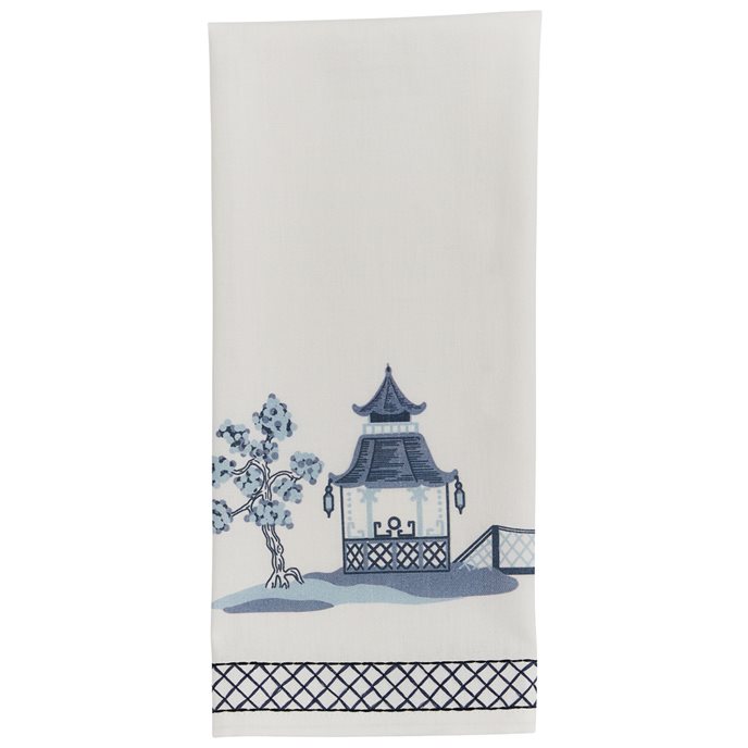 Chinois Pagoda Dishtowel Thumbnail