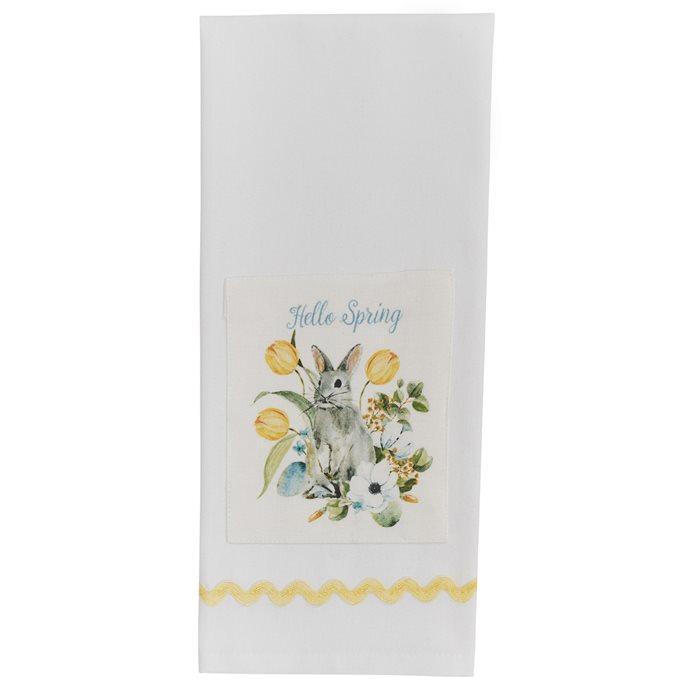 Hello Spring Printed Dishtowel Thumbnail