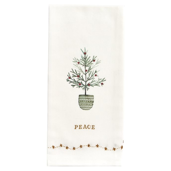 Peace Tree Dishtowel Thumbnail