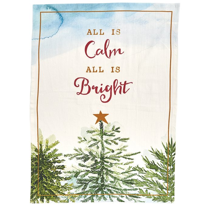 Calm And Bright Dishtowel Thumbnail