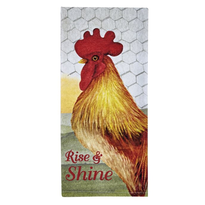 Rise And Shine Printed Dishtowel Thumbnail