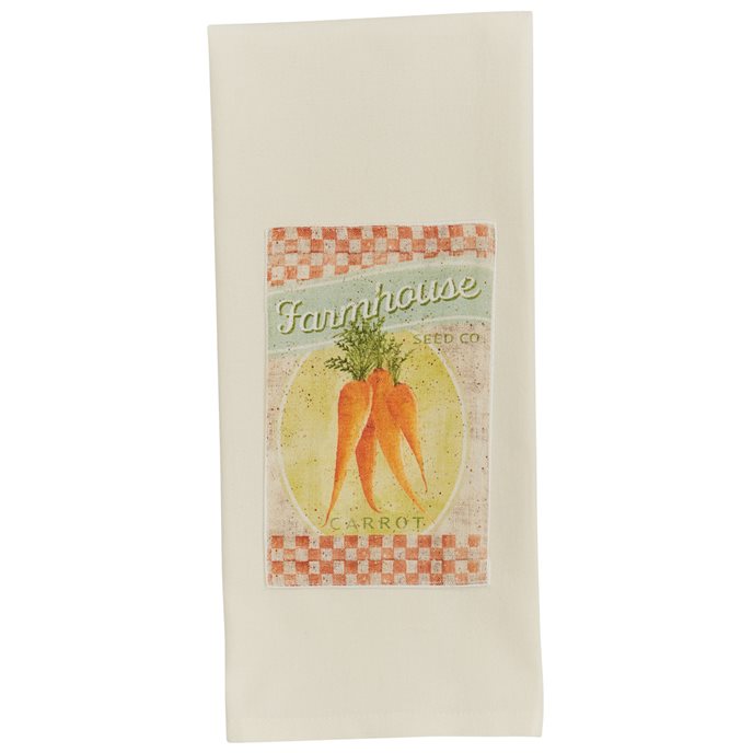 Farmhouse Seed Co. Carrots Dishtowel Thumbnail