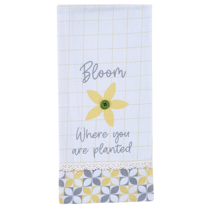 Bloom Flour Sack Dishtowel Thumbnail