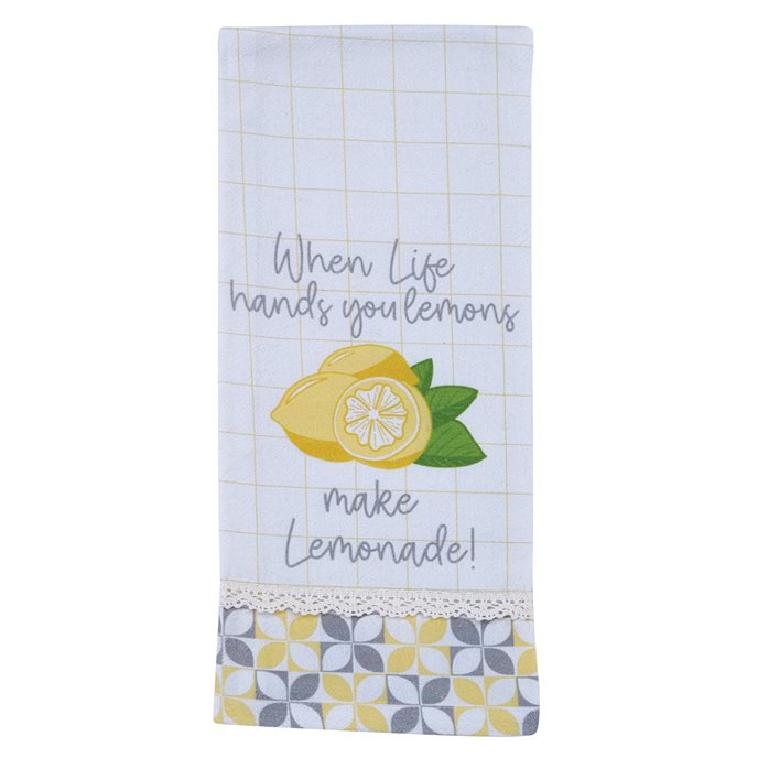 Life Hands Lemons Flour Sack Dishtowel Thumbnail