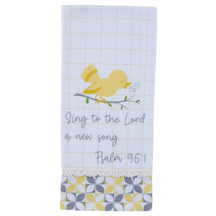 Sing To The Lord Flour Sack Dishtowel Thumbnail