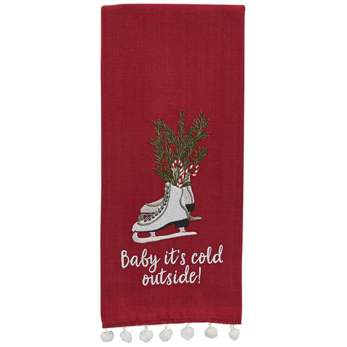 Baby It'S Cold Dishtowel Thumbnail