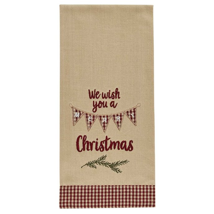 Wish You A Merry Dishtowel Thumbnail