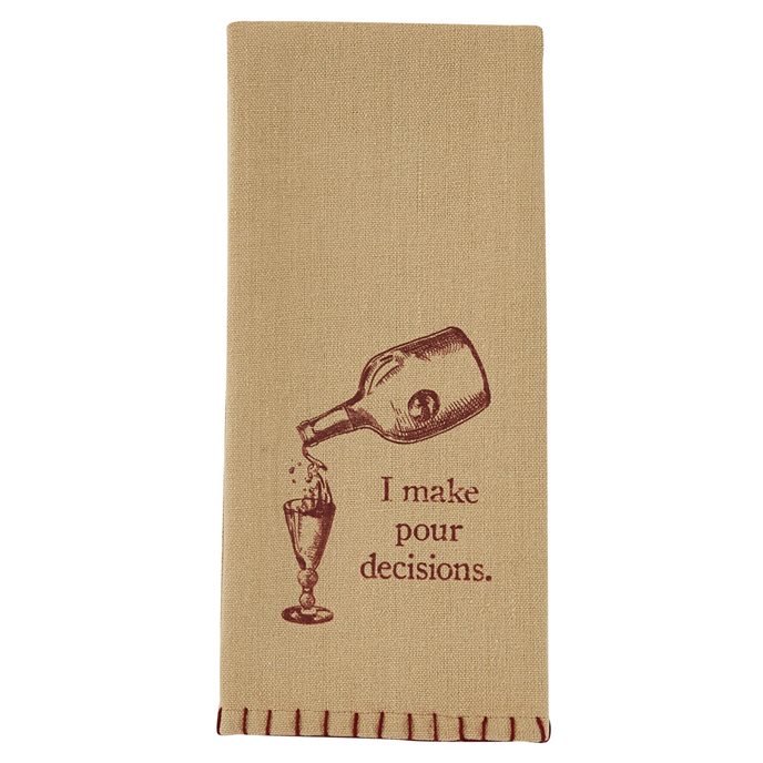 Pour Decisions Dishtowel Thumbnail