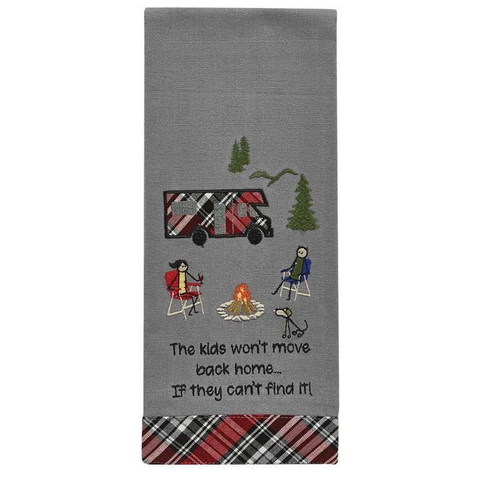 The Kids Won'T Move Dishtowel Thumbnail