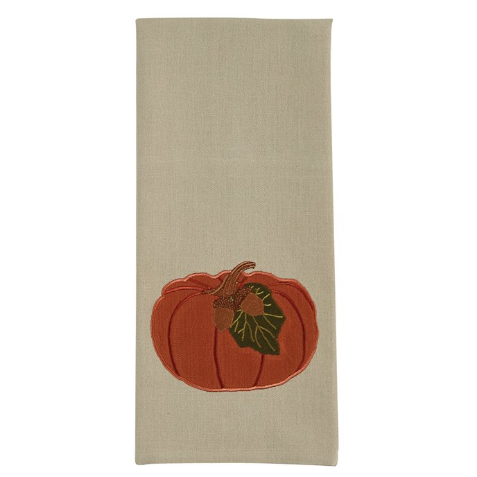 Pumpkin With Acorn Dishtowel Thumbnail