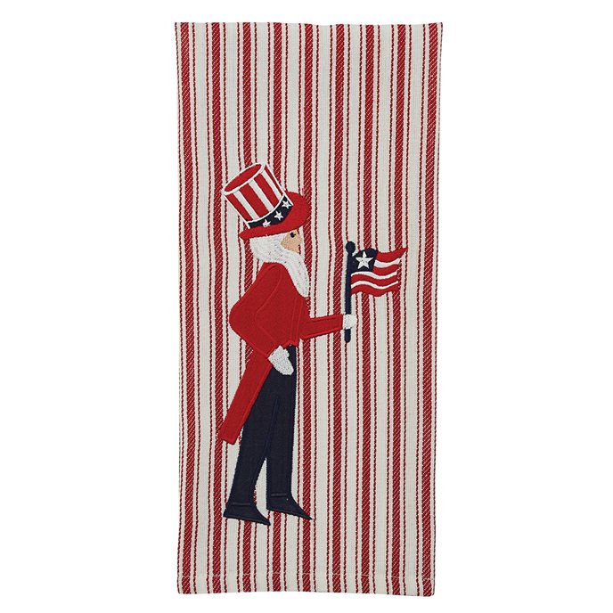 Uncle Sam Applique Dishtowel Thumbnail