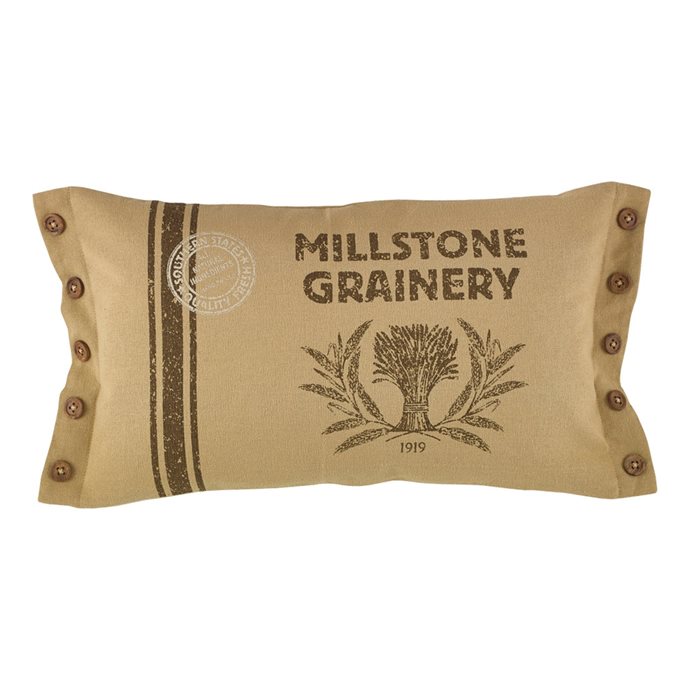 Millstne Grainry Pillow 12X20 Cover Thumbnail