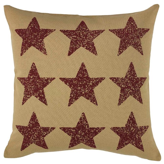 Nine Star Print Pillow 20 Cover Thumbnail