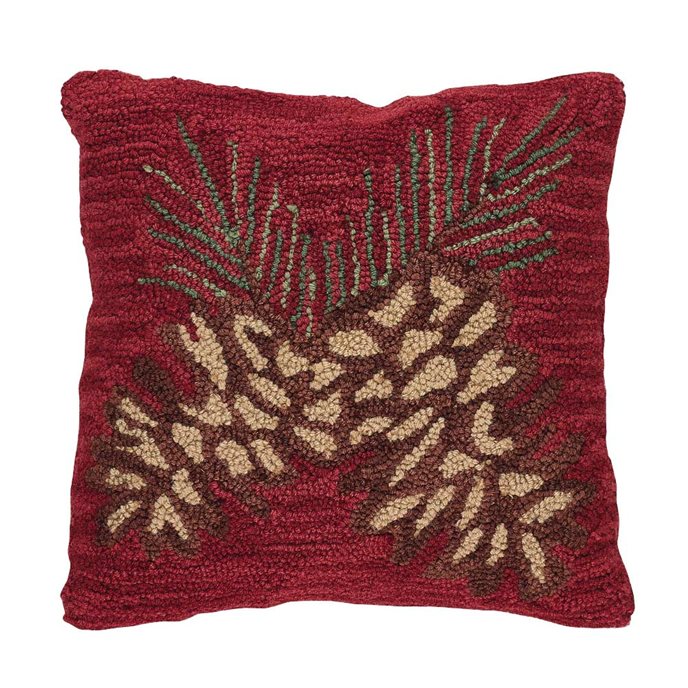 Pinecone Hook 18" Pillow Cover Thumbnail