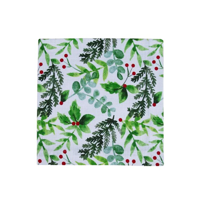 Winter Berry Print Napkin Thumbnail