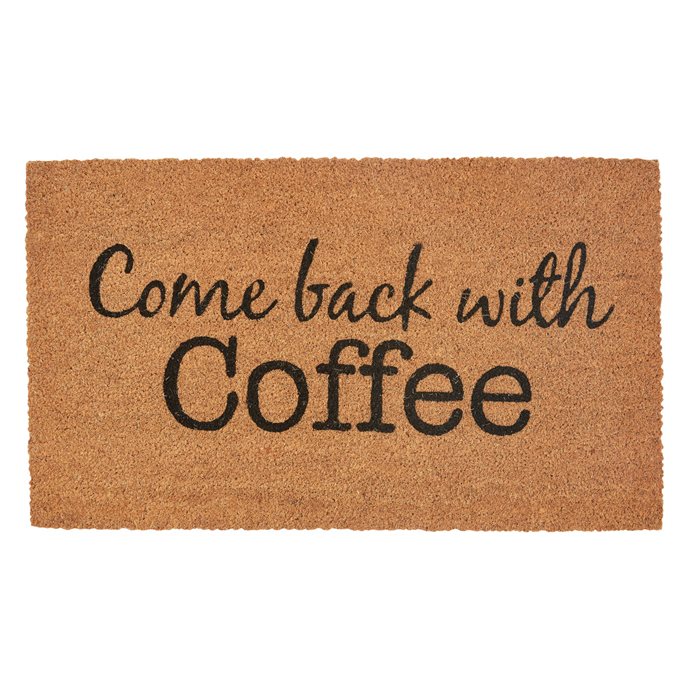 Come Back With Coffee Doormat Thumbnail
