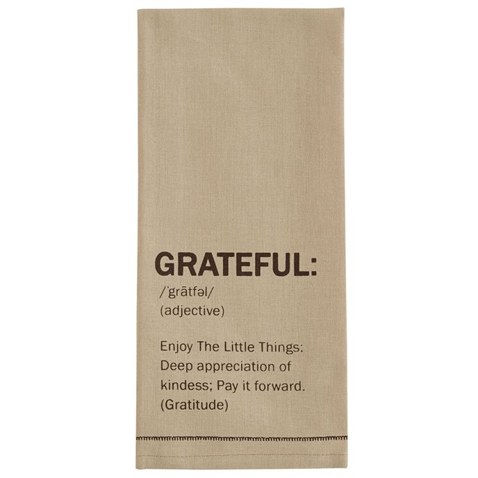 Grateful Printed Dishtowel Thumbnail