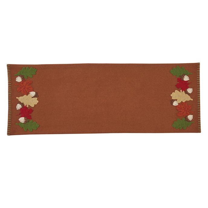 Leaves Felt Table Runner 13X36 Thumbnail