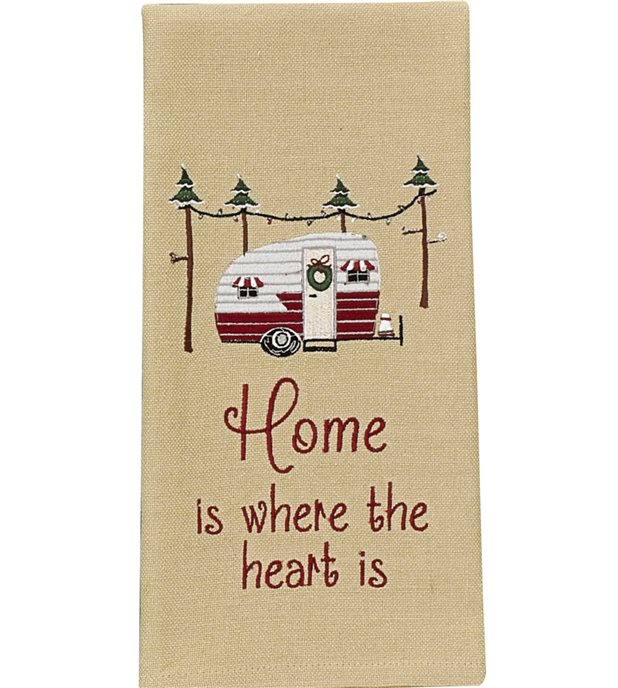 Home Is Where The Heart Is Dishtowel Thumbnail