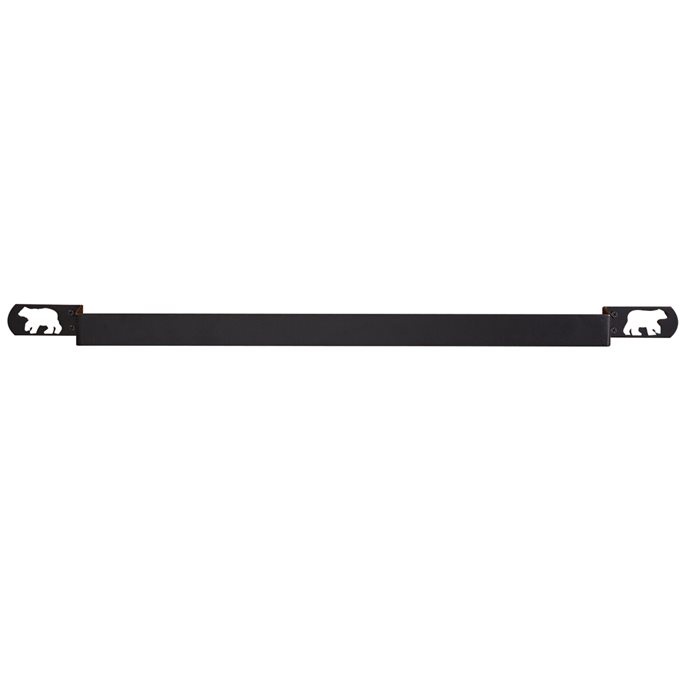 Black Bear Towel Bar 24" Thumbnail