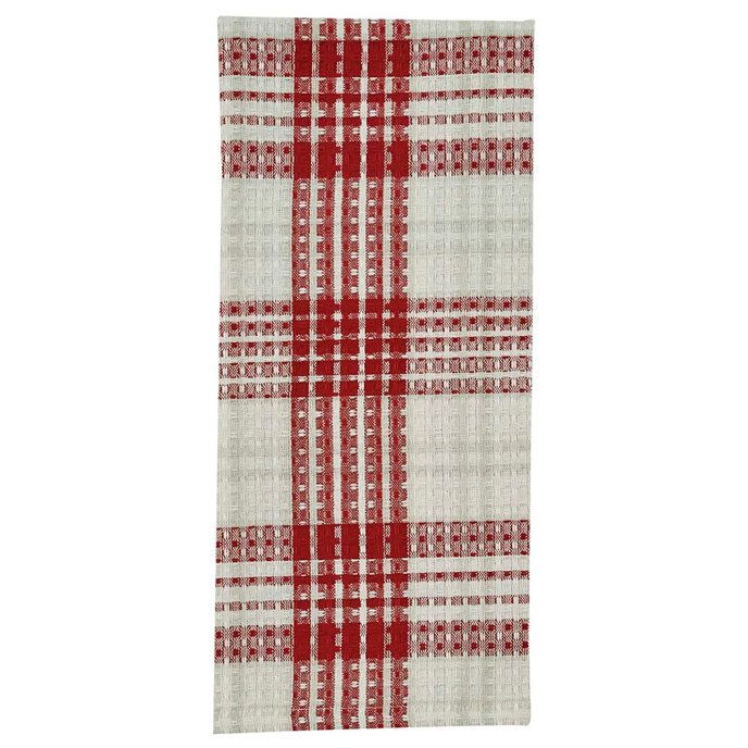 Peppermint Plaid Dishtowel Thumbnail