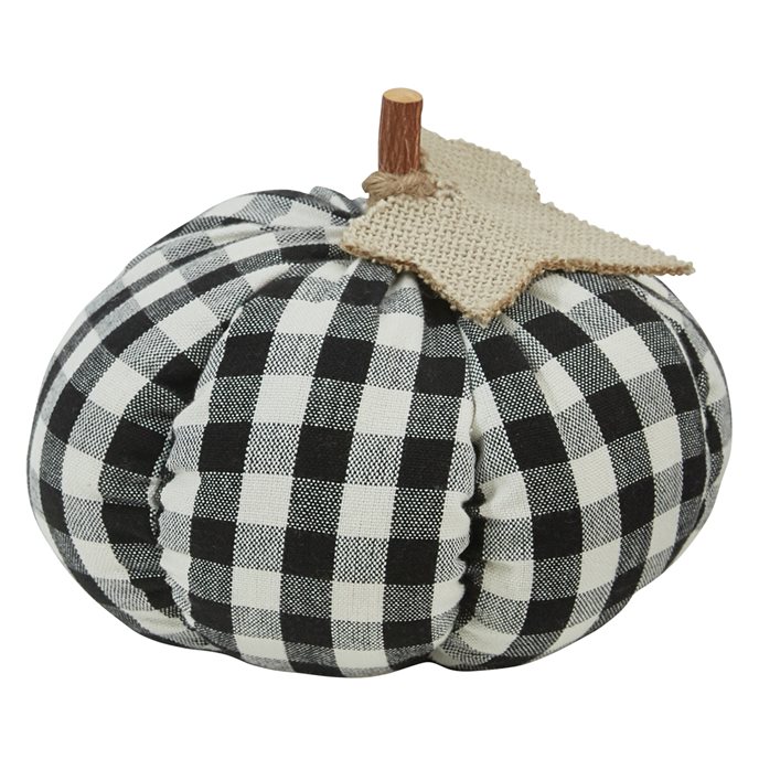 Short Black And Cream Check Pumpkin Thumbnail