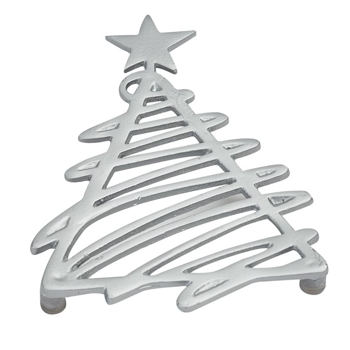 Christmas Tree Metal Trivet Thumbnail