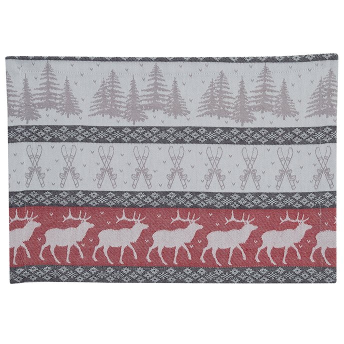 Reindeer Jacquard Placemat Thumbnail