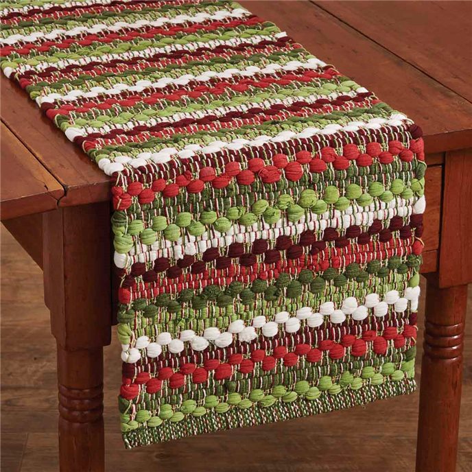 Wintergreen Chindi Table Runner 13X54 Thumbnail