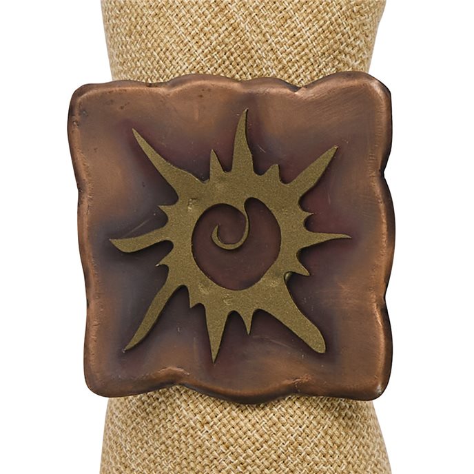 Sun Medallion Napkin Ring Thumbnail