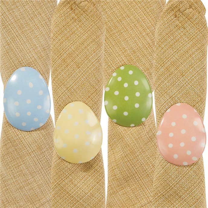 Easter Egg Napkin Rings Set Of 4 Thumbnail