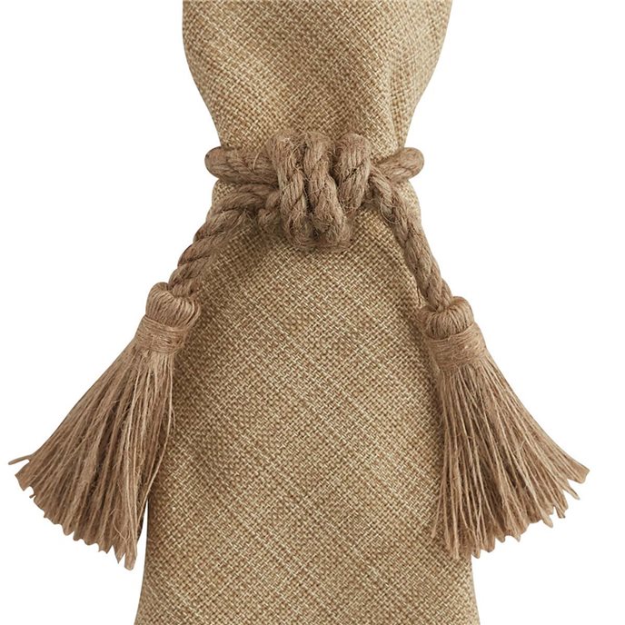 Jute Tassels Napkin Ring Thumbnail